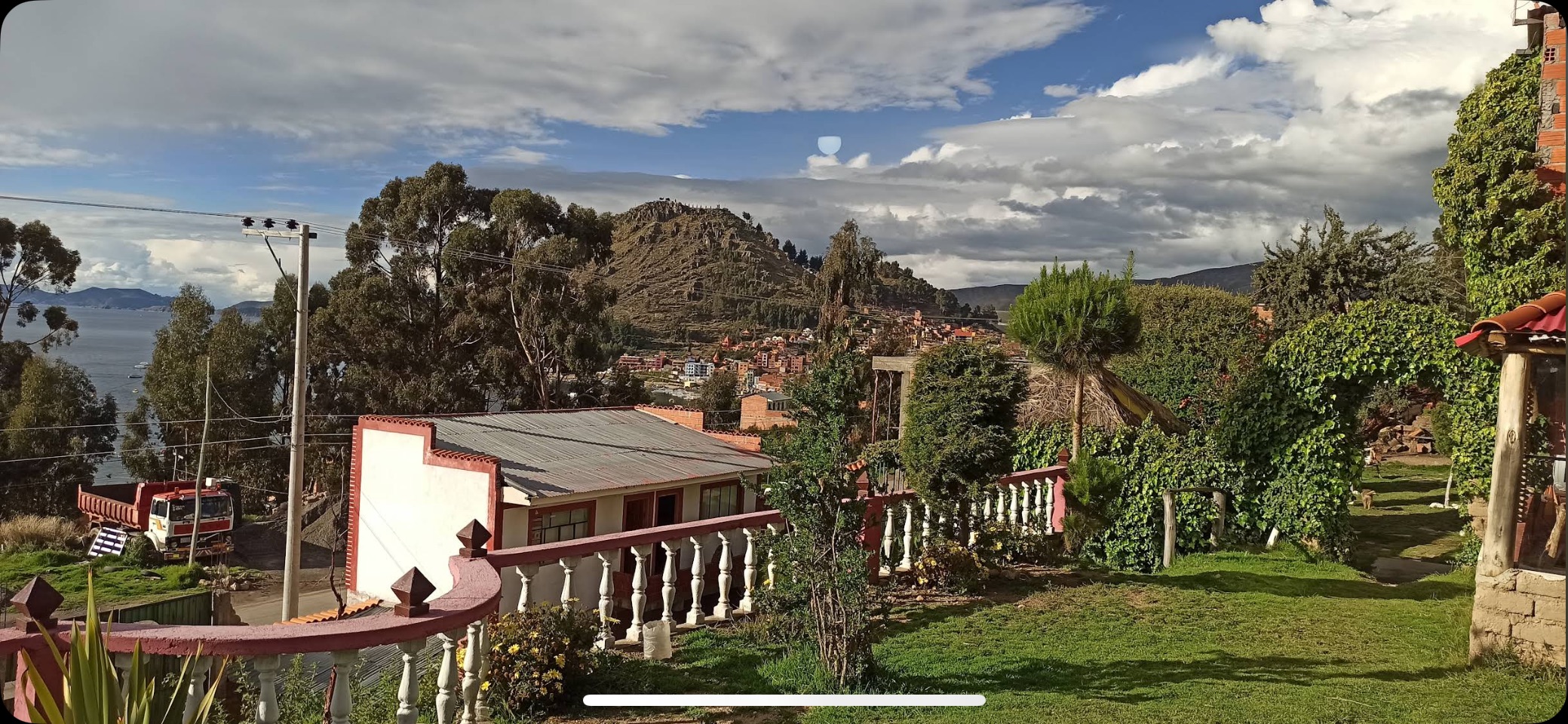 Vista desde el hostal